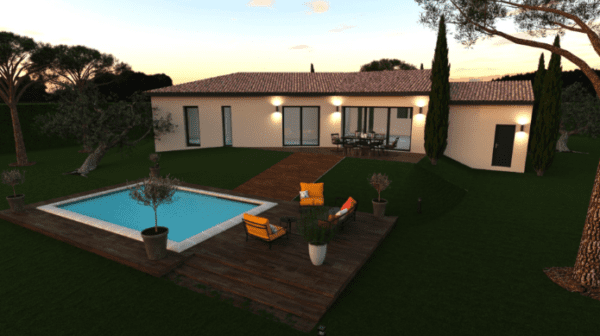 Maison Le Teil 100 m² sur terrain de 580 m²