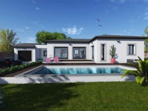 Maison Bagnols-sur-Cèze 91 m² sur terrain de 598 m²