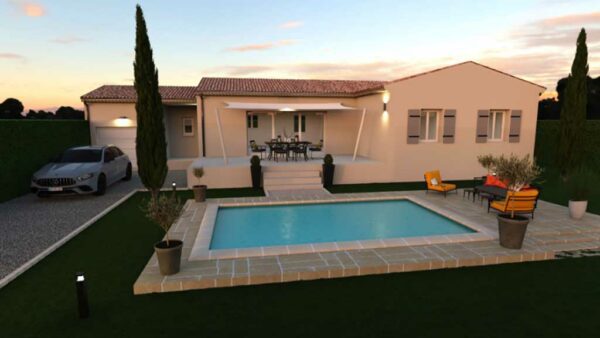 Maison Orange 91 m² sur terrain de 648 m² – Image 2