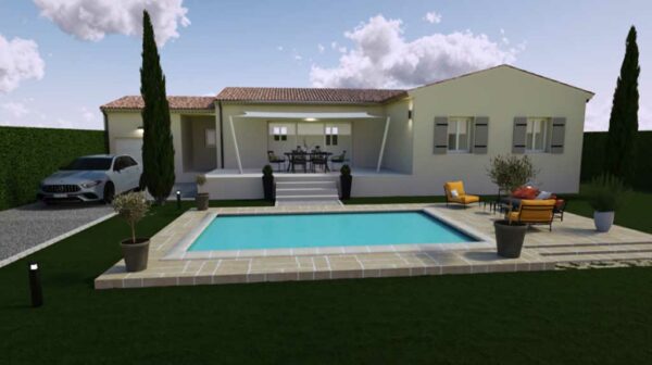 Maison Orange 91 m² sur terrain de 648 m² – Image 4