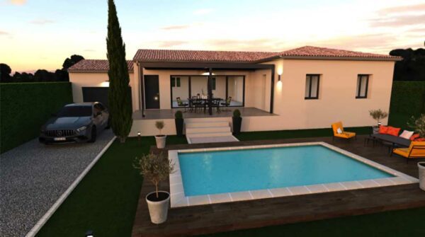 Maison Orange 91 m² sur terrain de 648 m²