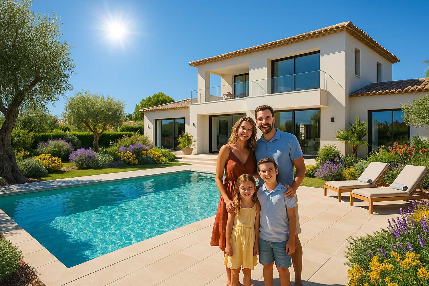 Villas Contemporaines Maison de rêve Montélimar Drome